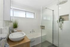 3/47 Wood Street Templestowe VIC 3106 $500,000 - $550,000 Positioned on a sub divided corner allotment enjoying its own street frontage in this exclusive green pocket just minutes walk to your morning latte at Templestowe Village or a peaceful stroll to the Yarra Parklands, this terrific elevated single level home represents an exceptional opportunity for couples, downsizers or investors. Smartly presented with 2 sizeable bedrooms, updated bathroom with double rainhead shower (sep WC) and open plan living/dining flooded with sunlight and natural warmth. A fully equipped kitchen with Smeg s/s appliances is complemented by a low-care rear decked garden and large front verandah to soak up the blissful atmosphere. Additionally, the home boasts a large studio area off the garage ideal for a home office setup or hobby room. Just minutes to Finns Reserve, the Main Upper Yarra Trail and Westerfolds Park. Walk to city and school buses and close to Westfield Doncaster and the freeway. Freshly painted and featuring GDH, A/C split system, laundry with storage, garden shed and a single remote garage.