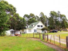 27001 Tasman Hwy Goshen TAS 7216 $325,000 Located in Goshen, less than 15 mins from the centre of St Helens, this lifestyle acreage provides an affordable opportunity to enjoy country living on 9.63 acres. The large and spacious home consists of 6 bedrooms, 2 bathrooms, spacious country style kitchen, open plan lounge and dining and separate laundry. Outside there is a large garage, hot house, 3 x dams, 3 x water tanks and fenced paddocks. The land consists of pasture sectioned in to three paddocks as well as a separate area fenced around the house making an ideal set up for horses and livestock while still having room around the house for gardens, kids to play and pets. If you have a self-sufficient lifestyle in mind, this could well be the property to make your own and start working towards the self-sufficiency goal with good water storage, ample room for vegetable gardens and fruit trees as well as room for stock, chickens and much more. Located less than 15 mins from St Helens, provides the opportunity to enjoy the best of country living while being within a convenient distance of St Helens and all its services as well as having Bay or Fires and world renowned beaches within half an hour drive. Blue Derby Mountain bike trails are within an hour from the property. The property is currently tenanted at $250 per week and would also provide a solid rental income until you are ready to move in yourself.