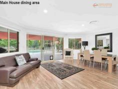 2448 Beaudesert Nerang Road Canungra QLD 4275 $1,775,000 2 Luxury homes situated on over 10 acres with approx 270m creek frontage! This is one of those properties that many people dream of and it could be yours... The acreage is fully usable, fertile and private with unlimited water supply from the creek and bore to service any of your hobbies you wish to pursue. Main residence, tastefully renovated: * 3 spacious bedrooms with an ensuite, including spa, off the master bedroom which opens up to the outdoor area. * Spacious kitchen overlooking the large open plan living and dining area with crisp/fresh decor opening up to the welcoming in ground pool. * Ducted air conditioning to cool and heat the home and a combustion heater and fans throughout. * Main bathroom located across from the 2 bedrooms with separate toilet, as well as a study large enough to be a 4th bedroom. * Double garage with remote controlled doors. The Cellar house: This is something spectacular, particularly for those that love to entertain. It is also overlooking the stunning pool and a recently built gazebo. It boasts a massive open plan area with teppanyaki kitchen that is an ideal area to have a game of billiards. It features a cosy open fire, ducted heating and cooling and separate bathroom, oh and to add to the sense of luxury there is also a sauna! Complete with another living and dining area, kitchen and a bedroom that would suit a king complete with ensuite and walk in robe, this is a beautiful home all on it's own. This is perfect for the extended family, young, old, or perhaps an extra income for holiday letting, being so close to town and all the activities the Scenic Rim has to offer. Internal stairs take you down to the enormous wine cellar, with walls lined with wine racks to hold your special collection and is complete with another kitchen. It's the perfect place to entertain with a difference. It has the feel of a high class restaurant at a vineyard. Outdoors: 12 x 6 m shed with power, awning and large avairy that could be converted to stables and separate paddock with equine fencing. Outlets around the property to supply water for irrigation to the established gardens, lawn/paddock and impressive palm trees. Picturesque dam full of turtles and an ideal area to sit back and take in nature and the stunning surrounding views. Or sit by the creek and enjoy the flowing water at your feet. The opportunities for this property are endless, particularly for our growing community and tourism. Only minutes to local cafes and speciality shops which thrive on the weekends. This property is certainly one that you must inspect to appreciate all it has to offer.