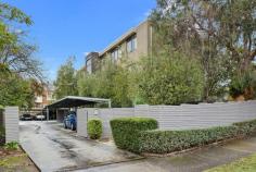 12/11 Bishop Street Box Hill VIC 3128 Huge one bedroom ground floor apartment with a private courtyard and car space at your door! Combining the serenity of its own courtyard setting with the vibrancy of a central Box Hill location, this spacious ground floor apartment presents the first home buyer, downsizer or investor with an irresistible lifestyle in the Box Hill High Zone. Residing in a boutique complex, the residence enjoys a wonderful open concept design that links the living and dining zones with the well-equipped kitchen, boasting Blanco stainless steel appliances plus a neat washing machine cupboard. Filled with natural light and carpeted for comfort, the bedroom features the convenience of a built-in-robe and ensuite, while the enclosed courtyard provides a delightful space to unwind in the sunshine. Completing this appealing package, you'll find panel heating, split system air conditioning, high ceilings plus a single carport just outside the front door. Holding the key to lifestyle success, the home sits in a quiet street only a stones' throw from Box Hill High School, Box Hill Central, trains, library, Box Hill Institute, Box Hill Hospital and parkland, with easy access to the Eastern Freeway. Photo ID required at all open for inspections. Auction: Saturday 8th June at 11am FEATURES: Air Conditioning Built-In Wardrobes Close To Schools Close To Shops Close To Transport Garden.