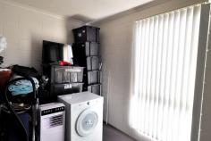 Unit 3/4 Chablis Court Latrobe TAS 7307 $185,000 Unit 3 / 4 Chablis Court Quietly tucked away at the end of Chablis Court in Latrobe, constructed of brick and tile with aluminium windows, this unit is almost maintenance free. An excellent tenant until April next year whom would consider a longer lease term if available. The lounge, dining and kitchen are open plan with inclusions of IXL electric heater and Westinghouse electric oven. The main bedroom, bathroom laundry combination and second bedroom with built – in are North Westerly facing. There is a parking area alongside the entry, fold a line clothesline and garden area. This compact package would suit retirees, singles or investment.
