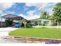 5 Leslie Street Mooroobool QLD 4870 $375,000 If you are looking for a large home on a generous block then this just may be the one you are looking for. Features include – • Large kitchen with plenty of cupboard and bench space • Open plan living/dining area + 2nd living area • Split system air-con in lounge & 3 bedrooms • Internal laundry • Slate floors throughout • Paved undercover patio/entertainment area • Sparkling in-ground swimming pool • Generous fully fenced 809m2 block • 2 Sheds – one block and one colourbond This home would suit the growing family and has room to extend. So close to everything, walking distance to schools and shops, across the road from a park and just 5 minutes to the Cairns CBD. Don’t miss this one, call today to arrange your inspection.