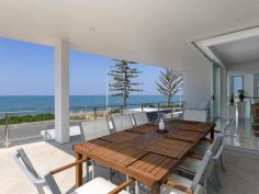 115 Margate Pde, Margate - Waterfront Properties Redcliffe ULTIMATE IN LUXURY LIVING This luxurious masterpiece will impress from start to finish. Boasting the perfect location, this architecturally designed and built home offers outstanding vistas and a waterfront lifestyle second to none. Properties of this calibre and location are rarely offered to the market. Move in and enjoy being surrounded by the absolute quality this immaculate residence offers…… not to mention waking to the sound of waves rolling gently onto the foreshore, sunrise peeping over the horizon and the moon shimmering across the bay at the close of play …….. just amazing. The user-friendly design features high ceilings and spacious light filled rooms with a floor plan that spans 3 levels of designer brilliance, this home ticks every box. Providing the ultimate in executive entertainment with a full wet bar and pool room flowing onto the extensive deck, where you will spend hours enjoying the endless views across the bay or alternatively, move to the sanctuary of the media room to choose from a full range of entertainment options. The huge feature packed gourmet kitchen leaves nothing to be desired. Including a massive island bench ideally positioned to take in the glorious bay views. Miele appliances including dishwasher, 900mm induction cook top, steam oven, plate warmer and microwave with an abundance of storage. The third level master bedroom epitomises luxury with extensive bay vista pouring into the room, massive open area ensuite and WIR. A further three double sized bedrooms, all with large WIRs, a second ensuite, main 2 way bathroom/ensuite and powder room provides for all the family and guests with ease. Massive 674sqm of luxuriously appointed living Additional Features: - Huge home office - The basement level has space for all the toys, including up to 8 car spaces with large storage room, second laundry and powder room. - Very Low maintenance, fully landscaped block with a 23,000 litre inground, concrete water tank. - Ducted air throughout - Polished timber staircases - Huge well appointed laundry - Vacuum maid - Intercom - Security alarm system - Water and power to all balconies - Efficient Heat pump hot water system - Provision, plans and approval for lift and pool. From this gorgeous home, stroll in either direction for kilometres without leaving the sandy shores of the bay. Perched on arguably the premium strip of beach on the Peninsula, this home is simply …….the ultimate in luxury waterfront living. Property Code: 590
