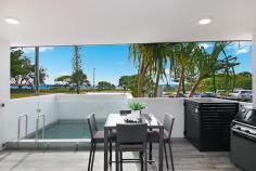 1/96 Pacific Parade Bilinga QLD 4225 $1.480M Crest on Pacific' is a brand new luxurious development that encompasses a new wave of oceanside living & is superbly positioned on the 'golden mile' esplanade of Pacific Parade North Kirra / Bilinga. Your elevated ground level (3) bedroom apartment, commands an ocean vista, amasses a total area of 230m2 (166m2 internal + 64m2 external) and has been thoughtfully designed to maximise personal space & tastefully styled to complement an idyllic beachfront lifestyle. KEY FEATURES: - Generous living with timber flooring & full length glass stacker doors - Terrace style balcony with built in BBQ, private plunge pool - 3 bathrooms + powder room (2 ensuited bedrooms) - Media room / multi-purpose room - Stylish hostess kitchen with Miele' appliances, stone benches & walk in pantry - Reverse ducted air-conditioning - Plush carpeted bedrooms, quality fixtures & fittings throughout - 2 car parking + storage (car stacker system) - Lift to each level (card access) - Crimsafe Security Screens and Doors - Communal roof top plunge pool & BBQ area - Pet Friendly BODY CORPORATE - $120 (approx.) per week LOCATION: 'Crest on Pacific' is located towards the Southern end of Pacific Parade, Bilinga. You will enjoy a short stroll to the North Kirra Surf Club and just beyond immerse yourself into a mouth-watering smorgasbord of cafes & local shopping at Kirra. Just around the point will land you at Coolangatta offering major shopping, movies & more cafes and dining options than you can poke a chop stick at! For surfers & ocean lovers, you will revel in protected silky water right out your front door with regular beach breaks. World class breaks at Kirra, Snapper, Greenmount & D-bah are all within a few minutes or a tad longer by push bike. The Gold Coast Airport & Southern Cross University are within walking distance, so buy a suit case with wheels! AGENT'S COMMENTS: Crest on Pacific' is a superior lifestyle residential address that is home to just 6 residents. If you are searching for a spacious, brand new apartment within a small boutique complex & a real sense of ownership, then this is it.