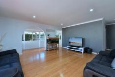 7 Asquith Avenue Windermere Park NSW 2264 $480,000 - $510,000 A leafy address plays host to this charming single-level home set on amongst well-tendered gardens and effortlessly blending its traditional cottage appeal with modern touches. With well-scaled proportions, a free-flowing layout and large picture windows catching pretty views, the home unites broad entertainer appeal with an inground pool being a terrific outdoor centre-piece. A flexible two-bedroom design with a large living space, generous sunroom and separate one-bedroom sleep-out off the garage provide every essential for complete comfort. – Stylish living room finished in mondern tones and warm timber flooring – Practical kitchen with good storage, electric cooker and dishwasher – Versatile sunroom framed by leafy views over the lengthy backyard – Outdoor appeal with alfresco areas, a naturally set pool and lovely gardens – Two bedrooms with robes, bathroom with separate shower and tub – One-bedroom sleep-out with air-conditioning and bathroom – Secure single garage with extra parking bays in the driveway – The beautiful inlet of Lake Petite is an easy stroll – just a block away – Boating, boat ramps, fishing and swimming all at your fingertips..