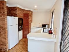 5/9 Culworth Pl Bassendean WA 6054 $320,000 This well maintained property is perfectly situated in a small complex of 7, at the end of a cul-de-sac, next to a park and has no strata fees! With a security alarm and crim safe security doors its an ideal first home, downsizer or investment property. Large back courtyard area for the kids or little pets to play, or just to sit and enjoy your own private space. There are no common walls with the neighbouring villas so the additional privacy is an added bonus. Other Features Include: Lock up garage LED lighting to the Kitchen & Living rooms Split system a/c & gas bayonette in the living room. Ceiling fans and built in robes to two of the rooms. Separate Laundry Close to Bassendean Train station and bus stops. 10 minute drive to Morley Galleria..