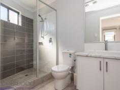34 Dance Drive Middle Swan WA 6056 $319,000 A mere 6-months young, this modern, 3 bedroom, 2 bathroom rendered brick and iron home is waiting for you to turn the key and begin the adventure of life in a home of your own. Easy-care wood-look floors throughout, an open plan kitchen/meals/family and good-sized bedroom with built-in robes, fashion a home that feels bright, light and spacious. A reticulated front garden and small paved rear courtyard complete this ideal first home. 3 bedrooms 2 bathrooms 2019-built Ventura home Light neutral decor th’out Well-designed kitchen Open plan kitch/meals/fam Main bed ensuite & WI robe Secure remote entry garage Reticulated front gardens Level fully fenced 225 sqm Walk park school sports An open plan kitchen/meals/family sits at the heart of this home and offers a comfortable central living space. The kitchen features a 4-burner hob and oven, tiled splashback and ample overhead and under bench storage. An island bench with breakfast bar underlines the functional design while reverse cycle air conditioning keeps things comfortable year-round. Sliding doors opens to a small east-facing courtyard to create an ideal setting for indoor-outdoor living. The main bedroom features a walk-in robe and ensuite with large shower, vanity and W.C. and is arranged at the front of the property to create a sense of privacy. Two junior bedrooms are fitted with mirrored built-in robes and share the family bathroom. Built in 2019 by Ventura, this property offers first-home buyers a stylish easy-care home with a secure garage with direct access. Set within easy reach of the services and amenities of Midland and walking distance from schools, parks and sporting facilities, the decision to move in to a home of your own is easy...