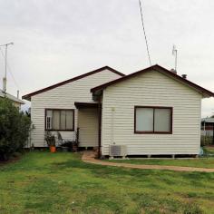 45 Nugget Street KERANG VIC 3579 affordable home on a very generous allotment. The home is well serviced by a split system a/.c, refrigerated a/c unit, electric heater and wood heating. Also boasting 2 living areas, 3 bedrooms, 2 with B.I.R's, large kitchen area and lots of shedding. The property is in a great spot, is on a large block and in good condition for this price range.