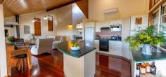 356 Tunnel Ridge Road MOOLOOLAH VALLEY QLD 4553 $900,000 Regarded by locals as one of the best vantage points to view across the Ewan Maddock Dam and beyond to the Caloundra coastline and Moreton Island, 356 Tunnel Ridge Road is one of a kind. This stunning designer home has been ideally positioned on the Eastern side to take advantage of the climate and spectacular view. Large expanses of glass and clever design blend seamlessly to create this Hinterland showpiece. Gorgeous polished timber floors, high vaulted ceiling lines and the spectacular octagonal design feature make the most of the stunning view, privacy, and seclusion of this first-class location. The design spec is all about open plan and low maintenance year-round comfortable living with a wood fireplace and air-conditioner in the hub of the home. The massive kitchen features ample bench and cupboard space and enjoys the panoramic spectacular view as does most of the upper level. The huge master retreat boasts a massive walk in robe and luxurious ensuite with your own private spa positioned perfectly to watch the ships sail by. Also, incorporated in the master suite is your own private courtyard with direct outdoor access. The lower floor is home to two more generous bedrooms both with built in robes and fans plus direct access to the huge timber deck. Add to this the very recent addition of a gorgeous inground pool complete with poolside entertaining area and deck with views. Access to the 9 x 6m shed, massive fully landscaped yards and dam is easy via the recently completed and fully sealed concrete driveway. The double large carport forms part of the home’s architecture with its stunning poles and high ceilings great for wet weather access. If you are looking for that special Hinterland property with spectacular coastal views then look no further, 356 Tunnel Ridge Road is a must see. When position counts…this is top shelf. - 4012m2 of East facing land close to town and only 20 min to Caloundra - Architect designed home with spectacular coastal views - 3 large bedrooms plus 2 bathrooms with storage - Open plan living with vaulted timber ceilings and stunning hardwood floors - Wood fire place and air-conditioning for year round comfort - Outdoor and indoor entertaining decks with views - New custom designed inground pool with entertaining deck - 9x6m shed with concrete driveway and large hardstand - Close to town, shops and transport Call now...an inspection is a must!