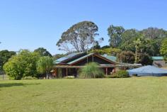 23 Callistemon Dr Federal NSW 2480 $1.25m Escape from the hustle & bustle, to one of the hinterlands highest & most peaceful positions. On 2½ acres is this timber & Colourbond home positioned high on a gently sloping block on a quiet no through road – with established foliage around the fenced boundaries. Set well back from the road with lighthouse glimpses - this masterbuilt 3 bed, 2 bath family home features timber throughout, the living room with a raked cathedral ceiling adjoins the dining area, whilst the family room & new granite & timber kitchen with Euro appliances, pantry & servery – all face the north. Currently the south wing hosts 3 bedrooms, the master with ensuite however with the potential to convert the double lock up garage easily into a 4th bedroom or granny flat – all under the one roofline. Full length wrap around verandahs to the home & adjacent to the home is an additional large double garage with benches to accommodate either cars, machinery or workshop. Features Verandah Indoor entertainment area Outdoor entertainment area Undercover outdoor area Fireplace Water Tank...