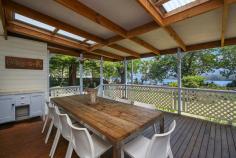 74-76 Jacaranda Ave Patonga NSW 2256 Imagine yourself enjoying beautiful days and serene evenings in paradise just metres from the water’s edge. Jacaranda Cottage is a charming property tucked away in the historical and picturesque fishing village of Patonga ideally located to enjoy a lifestyle of relaxation and recreation! Delightful water views feature throughout this lovely circa 1940s, 4-bedroom home with a huge double block and wide frontage to the picturesque waterfront reserve! The living and dining rooms open to a large verandah perfect for entertaining and relaxing, with the kitchen and dining room featuring skylights to create a bright atmosphere internally. For those cooler times, there is a large fireplace. With water views from the main and 2nd bedroom, and including a bunkroom with ensuite, this property can accommodate groups and families. A gorgeous yard wrapping around the home features a large, spreading Norfolk Island Pine Tree with swing and shady space just a few steps from the water’s edge. Boating, fishing and swimming out the front is a simple pleasure with immediate access to the unspoilt waterways of the Hawkesbury River, Patonga beach and beyond from this property! Or why not try the renowned Boathouse Tavern in the village sampling the atmosphere of this unique location looking out to sea past Barrenjoey Lighthouse to the ocean. With established returns as a holiday rental, Jacaranda Cottage offers a rare opportunity to secure one of the area’s finest properties! Land:765 m2 Rates:$3232.11 Water:$684.16 Disclaimer: We have obtained all information herein from people and sources we believe to be reliable; however, we cannot guarantee its accuracy. Prospective purchasers are advised to carry out their own investigations.