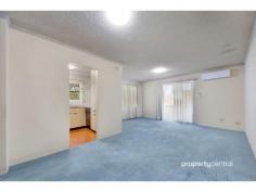 2/37-43 Saddington Street St Marys NSW 2760 $249,000 Beautifully appointed in a quality and secured complex, this blonde brick two-bedroom unit represents a great opportunity to secure your first home or add to your property portfolio. Featuring a generous lounge and dining space with adjoining wraparound balcony, living space is plentiful. Both bedrooms feature built-in-robes, with a combined bathroom and internal laundry space providing you with all the facilities you need. Also featuring an undercover car space and all located within easy walking distance to St Marys shopping village and train station. * Undercover car space * Split system air-conditioning * Built-in-robes to all bedrooms * Deceased estate must be sold Strata: $625.00 (approx.) p/q Council: $330.00 (approx.) p/q Water: $180.00 (approx.) p/q Disclaimer: We have been furnished with the above information, however, Property Central gives no guarantees or undertakings concerning the accuracy, completeness or up-to-date nature of the information provided. All interested parties are responsible for their own independent enquiries in order to determine whether or not this information is in fact accurate.