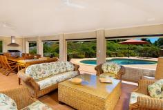 604 Lismore Rd Nashua NSW 2479 Nestled in the highly desirable Byron Hinterland, just minutes to the village of Bangalow and with easy access to world class beaches, shops, restaurants and national parks synonymous with the area. At the end of a fully sealed, meandering drive, the master residence enjoys prime positioning at the highest point of the property, offering panoramic views and capturing cool coastal breezes. The grandly proportioned home offers quality inclusions and finishes throughout. Multiple semi open planned living areas with a large chefs kitchen featuring stone benchtops and first class appliances makes for easy entertaining of family and guests. Full length windows and doors flow to the outdoor entertaining area with heated resort style pool and cabana with extensive outdoor kitchen plus a media or storage room adjacent the 4 car garage. 5 spacious bedrooms with built in robes, the master with ensuite and walk in robe flow to the wide return verandah plus an office and 2 walk in linen stores and additional 2 bathrooms. Not only can you live the ultimate lifestyle on this 31 acre property, it also shows good rental return with an additional home and farm shed generating income. The secondary home lies further down the hill affording privacy for both homes and includes 4 bedrooms, 2 bathrooms and open plan living/kitchen. The undulating acres ensure plenty of space for horses, motorbikes or even to run a few cattle… the choice is yours...
