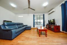 21 CALEDONIAN STREET ANULA NT 0812 $499,000 Situated on a large block of 952m2, this home has room to move. The spacious 9m x 8m ( approx.) undercover outdoor entertainment area provides the ideal setting for large gatherings with family and friends and there is plenty of room for the kids to play safely in the fully enclosed yard. Inside there is a roomy separate lounge and located off this is a study or potentially a 4th bedroom. The recently renovated kitchen with stone benchtops and ample cupboard space is adjacent to the dining area. There are three bedrooms all of good size. Bedroom two and three have built in robes and the master bedroom has an en-suite bathroom. The home has been well maintained and has split system air conditioners throughout. There are raised garden beds so you can grow your own veggies and a garden shed for your tools. Located in a quiet street this home is close to schools and shops.