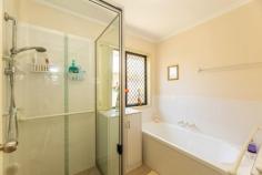 Unit 1/12 Cauchi Court Avoca QLD 4670 $219,000 Located in the highly sought-after suburb of Avoca is this beautifully presented Villa, being one of just two units in a Duplex. There are three good size built-in bedrooms, all with ceiling fans. The spacious open plan kitchen, dining and lounge room complete with a new skylight provides plenty of natural light for the entire area. Security screens are fitted throughout giving great peace of mind. The very generous sized bathroom has shower and a bath, with the convenience of a separate toilet and vanity/powder room. The enclosed indoor/outdoor area is an ideal room for entertaining friends or simply relaxing with great views from the elevated position. This area would also be very good as an art or craft room if needed. A timber deck adjoins this room, providing another place to relax and admire the elevated views. Some features include: – 3 built in bedrooms located in a quiet, private cul-de-sac. – Large tiled; bright and airy open plan lounge, dining and kitchen area. – All new kitchen appliances – Very spacious air-conditioned living area – Security screens & ceiling fans fitted throughout. – Single lockup garage attached with remote control access – Very close to Major Stockland’s Shopping Centre, Schools, Clubs, Day-care Centres, University and Sporting Facilities – For the Investor, rental appraisal – approximately $290-$300 per week – No body corporate fees a real bonus – Rates are approx. $1450 per half year. – Solar power system – approx 1.5kw – 2 x garden sheds. – Fully fenced. – Gas hot water system. The Sellers are moving into a Retirement Village due to health reasons and have priced their unit very keenly for a super quick sale, ring me now to arrange an inspection as it will not last at this price.