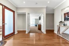 83 Country Road Pinjarra WA 6208 $559,000 * Designed with entertaining in mind this immaculate family home has some serious WOW factor. * Set on a huge 1086m2 lot with unrestricted side access to the yard and 6m x 6m workshop. This Scott Park built home has 4 bedrooms, 2 bathrooms, study, theatre & games room with a huge open plan living design. Finished with stone bench tops and water to the fridge the spacious chef's kitchen is ready to cater for those large gatherings. * Freshly painted throughout, Tasmanian oak timber flooring, reverse cycle ducted air conditioning, chook run, huge pitched patio, ideal for outdoor entertaining with manicured lawns and gardens. * Perfect for those games of backyard cricket, the huge yard also has loads of room for a pool down the track. * Conveniently located only minutes from the local Coles shopping complex, Pinjarra golf club, freeway on ramps and Mandurah foreshore close by.