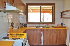 3/26 SIMPSON STREET SOUTH WEST ROCKS NSW 2431 $305,000 Located well off the street is this two bedroom villa in a quiet complex of three with the strata managed by one of the owners, keeping costs down. Set amongst plenty of open space with a large back and side fenced yard, there is ample room for your veggie gardens, fruit trees, pets and landscaping of your choice. The villa features air- conditioning, garage and plenty of off street parking, large room sizes and is only a short stroll to the golf course. The extra toilet in the laundry is perfect for your guests while entertaining around the BBQ on the large rear undercover patio. This property is ready for you to add your own touches whether to live in or let out. If you enjoy a quiet location check this one out...