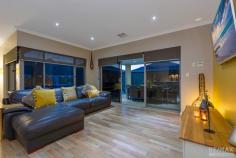 39 Bewdley Way Alkimos WA 6038 $589,000 - $599,000 Welcome to this BIG, BOLD and BEAUTIFUL entertainer’s paradise. You will be blown away with all the upgraded features & fittings of this amazing family home. Located in the ever-popular Trinity Estate, Alkimos, close to public transport, shops and all amenities. Features of the home: • Spacious master bedroom is secluded at the front of the home with built in dressing table, private en-suite completed with double vanities, large walk in robe and separate W/C • Separate bedroom wing encompasses 3 king size bedrooms with BIR’s sharing the family bathroom completed with double vanities, shower and bath • An activity area / study is conveniently located between the minor bedrooms • Bedroom 5 is next to the master bedroom to the front of the home • Sit back, relax and watch your favourite movie in the home theatre • Central to the home, the modern kitchen which is loaded with extras! Features include: 900mm stainless steel appliances, induction cooktop + rangehood, Stone benchtops, dishwasher, tiled splashback, breakfast bar, double fridge recess, soft closing drawers & cupboards. Additional feature is the scullery completed with stone bench top, wine fridge, 3 door pantry and a large walk in pantry • Woodfired fireplace in the dining area creates an amazing atmosphere to gather for family meals • Open plan living, and dining areas flows out to the great outdoors. Under the large extended alfresco you have a fully functional built-in outdoor kitchen with bar fridge and SMEG BBQ connected to the main gas. • Entertain all year round whilst the kids have a blast in the sparkling below-ground pool whilst the parents relax in the spa! The extras are endless, and they include: Zoned Ducted Reverse Cycle air conditioning, 5.6kW solar system, wood floors to the living areas, powder room, sparkling pool, free standing Spa, raised ceilings with downlights, double remote garage, extra parking, laundry with linen, maintenance free garden with exposed aggregate and synthetic lawn and the list goes on …….. • Close to all amenities and in the catchment area for several primary and secondary schools. • Don’t delay, call now to book your private viewing!