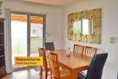 3/26 SIMPSON STREET SOUTH WEST ROCKS NSW 2431 $305,000 Located well off the street is this two bedroom villa in a quiet complex of three with the strata managed by one of the owners, keeping costs down. Set amongst plenty of open space with a large back and side fenced yard, there is ample room for your veggie gardens, fruit trees, pets and landscaping of your choice. The villa features air- conditioning, garage and plenty of off street parking, large room sizes and is only a short stroll to the golf course. The extra toilet in the laundry is perfect for your guests while entertaining around the BBQ on the large rear undercover patio. This property is ready for you to add your own touches whether to live in or let out. If you enjoy a quiet location check this one out...