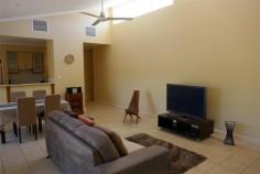 6/24 Bokhara Street LARAPINTA NT 0875 $385,000 Architecturally designed and built, this 2-bedroom, 2-bathroom, 2 car park unit, is perfectly positioned in a six-unit complex, and is unparalleled for quality, workmanship, and design. In addition to this, aspects such as privacy, security, views, close proximity to shops, schools transport, and sporting facilities, and you have the complete package. Luxury features include: —- An entrance hall that invites you inside to the spaciousness that awaits you. Large open space living area with cathedral ceilings and lots of natural light. 2 large bedrooms; the main with a walk-in robe and en suite bathroom. The second bedroom has floor to ceiling robes and is across the passageway from a fully equipped bathroom and separate toilet. Designer kitchen with gas cooking and quality appliances, adjacent to the living/dining areas, allowing the opportunity to enjoy the company of family and friends, whilst cooking up a stormgreat for entertaining. Well-appointed laundry with lots of room. Gas cooking, fully ducted air conditioning throughout, with additional split system reverse cycle cooling and heating to living area, ceiling fans and down lights, with quality blinds, curtains, and flooring, throughout. Landscaped rear courtyard area to sit, relax, and enjoy the aspect of the nearby mountain range. This is truly the one with the lot..