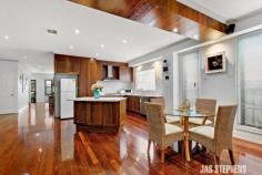 6A Blackmore St Sunshine North VIC 3020 $645,000 - $695,000 The luxury of generous dimensions and the ease of a low-maintenance design emphasize the success with which this inviting modern residence meets every lifestyle need. A living/dining area defined by great proportions, gleaming polished floorboards and access to a covered deck in the private courtyard illustrates the appeal of downstairs spaces that are served by an open-plan kitchen where timber cabinetry and stainless steel appliances perform perfectly. Three bedrooms, each with its own split system heating/cooling, and two bathrooms deliver exceptional upstairs accommodation, highlighted by a main bedroom featuring walk-in robes, balcony outlooks and an elegant ensuite. A secure garage completes an ideal scenario - from either lifestyle or investment perspectives - conveniently close to Sunshine North Primary School, the Victoria University campus, Dempster Park and all the shops and services of Sunshine Marketplace