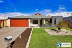 33 Rocklands Loop Carramar WA 6031 $425,000 Patience Brothers Shane and Vern are proud to present this trendy, low maintenance beauty to market. Located in a quiet street of Carramar this home has some great features, including excellent design, a modern kitchen with a bright splash back, polished concrete flooring, an expansive timber decked alfresco and artificial grass. The home flows well and has a functional floor plan, from the theatre room at the front to the wide open casual living zone and outside onto the expansive timber decked alfresco zone. An awesome home for entertaining friends. There is also ample driveway parking and room to safely store two cars away in the enclosed carport/garage which has a remote control door and access to the home through the shoppers entry. Features - Large modern kitchen with breakfast bar and feature splashback - Stainless steel appliances - Open plan living area with full length windows and views to the garden - Theatre room - Security doors - Polished flooring - Split system air-conditioning - Laundry and separate second toilet - Large master bedroom with his and her walk in robes - Master ensuite with double basin vanity and double shower. - 3 minor bedrooms all with new carpets and built in robes - Timber decked Alfresco entertaining area - Artificial grass - Garden Shed - Double garage with shopper's entry Hurry out - phone Shane now on 0419 944 609.