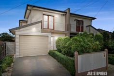 6A Blackmore St Sunshine North VIC 3020 $645,000 - $695,000 The luxury of generous dimensions and the ease of a low-maintenance design emphasize the success with which this inviting modern residence meets every lifestyle need. A living/dining area defined by great proportions, gleaming polished floorboards and access to a covered deck in the private courtyard illustrates the appeal of downstairs spaces that are served by an open-plan kitchen where timber cabinetry and stainless steel appliances perform perfectly. Three bedrooms, each with its own split system heating/cooling, and two bathrooms deliver exceptional upstairs accommodation, highlighted by a main bedroom featuring walk-in robes, balcony outlooks and an elegant ensuite. A secure garage completes an ideal scenario - from either lifestyle or investment perspectives - conveniently close to Sunshine North Primary School, the Victoria University campus, Dempster Park and all the shops and services of Sunshine Marketplace
