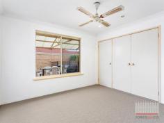 2/11 Camden St, Dianella WA 6059 $320,000 Invest or nest and simply down-size without compromise when it comes to this solid 3 bedroom 1 bathroom brick-and-tile villa that occupies a secure central position in the middle of just three residences within the established “Camden Court” complex. Low-maintenance flooring graces a welcoming front lounge room that precedes the main open-plan family, dining and kitchen area – neatly tiled before spilling to a large pitched entertaining patio at the rear, complete with a fenced outdoor spa and an adjacent “sun deck” for both relaxing and unwinding. The kitchen itself is tidy and boasts double sinks, tiled splashbacks, a step-in pantry, range hood, a Westinghouse Silhouette gas cooktop and a separate Westinghouse oven. All three bedrooms enjoy the luxury of built-in wardrobes, including the biggest of them all – a generous master with a ceiling fan and views of the patio and spa as well. The property is finished off by a single carport with a power point, a lock-up storeroom and space for a second car to park directly in front of it. Everyday amenities within easy walking distance include West Morley Primary School, Infant Jesus School, the lush Light Valentine Reserve at the end of the street, bus stops, the YMCA Morley Sport and Recreation Centre, the Coventry Village markets, Galleria Shopping Centre, restaurants, the local cinemas and Morley Bus Station. Throw in a very close proximity to other educational, medical and sporting facilities, more shopping at Dianella Plaza, Yokine’s Western Australian Golf Club, Mount Lawley Golf Club, Terry Tyzack Aquatic Centre, the Edith Cowan University Mount Lawley Campus, the vibrant Beaufort Street café, bar and entertainment strip, our airport system and the Perth CBD and you have yourself a convenient location – and a desirable lifestyle – you will more than love! Other features include, but are not limited to: -Gas bayonets in both living areas -Ceiling fan and split-system air-conditioning to the family/dining/kitchen space for all-seasons’ comfort -Carpeted master bedroom and 3rd bedroom -2nd bedroom with easy-care flooring -Practical bathroom with a separate shower and bathtub -Separate toilet -Double linen press -Separate tiled laundry with outdoor access to the side of the property -Single carport with lock-up storeroom -Second driveway parking space at your front doorstep -Security-alarm system -Feature ceiling cornices and skirting boards throughout -Foxtel connectivity -Gas hot-water system -Reticulated low-maintenance gardens -No strata fees to pay -Council fees: $1606 Approx per year -Water fees: $1196.13 Approx per year