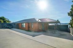 13B Sandpiper Drive Midway Point TAS 7171 $395,000 Situated in the ever popular suburb of Midway Point, with views over Orielton Lagoon, this 3 bedroom, 2 bathroom villa unit is sure to impress. With house like proportions, the unit is one of only two on the block. As you enter the property you are welcomed by a light filled, open plan living, kitchen, dining space. The kitchen features quality appliances, an abundance of cabinetry and a large breakfast bar. There is an added feature in the lounge room with space for a study nook or home office. The master suite is host to a well appointed ensuite, whilst all bedrooms have large built in wardrobes. The remainder of the bedrooms are serviced by the main bathroom with a shower over bath and plenty of storage in the vanity and shaving cupboard. Outdoor living is in abundance with a north facing garden, entertaining space accessed off the living areas. This area is immaculately kept with well established gardens, easily maintained with the addition of a water tank to offset consumption used by the installed reticulated watering system. There is also an enclosed vegetable garden space as well as a couple of garden sheds. Around the other side of the property there is a beautiful, paved courtyard space, perfect for an afternoon wine in the sun. There is even a fishpond with water feature, 4 goldfish and 2 Water Lillies, what more could you possibly want? • Open Plan Living, Kitchen, Dining • Well Appointed Kitchen with Quality Appliances • Study Nook • Spacious Master Suite with Ensuite • Large Built in Wardrobes Throughout • Immaculate Gardens and Yard • Paved Courtyard Space • Views of Orielton Lagoon • Double Carport Contact Ant for more information today... FEATURES: • Built-In Wardrobes • Close To Schools • Close To Shops • Close To Transport • Garden;Air Conditioning..
