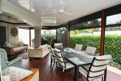 58/76 Bayview Street Runaway Bay QLD 4216 $695,000 The home has been well cared for by the present owner occupiers. They have added an expansive fully insulated undercover outdoor entertaining area, with privacy zip lock screening, ideally positioned to take advantage of the North easterly aspect. The addition is approx 60m2 in size. There are 3 spacious bedrooms, with the main bedroom having a walk in robe & ensuite. The other bedrooms both have robes. There are two bathrooms + a large open plan internal living area, leading on to the alfresco undercover portion of the home. A double lockup garage is also included. The dwelling sits within the " Cottages" section of the Runaway Cove estate, which means that the owners have the luxury of a freestanding home whilst deriving all the benefits of a well maintained secure complex. This property is a low maintenance, easy living dwelling sitting on 464m2 of land. Additional features include- A 14kw Ducted air conditioning system + a split system for the main bedroom. Garden Shed Ceiling fans throughout + LED lighting. 2.7 metre ceilings + vaulted ceiling height at the entrance. The benefits of the estate include- Well maintained tropical gardens On site Manager with genuine helpful disposition Swimming Pool, Tennis Court & Boat Ramp Security gate access All for the reasonable Body Corporate fee of approx $57pw..