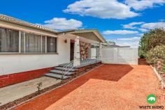 38A BELCONNEN WAY PAGE ACT 2614 $540,000- $580,000 The spacious kitchen has a new gas cooktop with a huge amount of cupboard space. The newly installed dishwasher takes away all that tedious washing up. Flowing into the dining/family area this light filled area with tiled flooring you can cook and enjoy the family around you. All 3 bedrooms have built-ins and quality window fittings. The amazing back deck will fill all your entertaining needs with plenty of room for the children to play on the grassed area. Located on Belconnen Way with-in walking distance to bus stops taking you to Belconnen Shopping Centre, and just across the road to cafes and restaurants. Additional Features *3 Bedrooms all with built-ins *New gas cooktop *Separate toilet *Ducted gas heating and cooling *Low maintenance gardens with artificial grass *New Rinnai gas hot water system *Large laundry *Oversized automatic door on single garage *Close to schools *Walking distance to cafes, shops, restaurants and takeaways. *EER 2 FEATURES Air Conditioning Close to Transport Close to Shops Car Parking - Surface Carpeted..