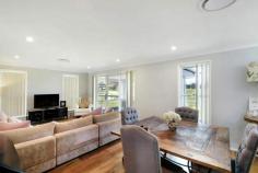 61 Greasons Rd Bundanoon NSW 2578 $699,000 DUE TO COVID-19 RESTRICTIONS ALL INSPECTIONS ARE BY APPOINTMENT ONLY Near new home with a rural feel An immaculate near new residence with all the modern conveniences and a rural feel awaits your finishing touches to the grounds and garden. Expansive views over large open paddocks with the odd cow or two. This smart and modern dwelling with its natural tones and quality finishes is ready to furnish and start living your Highlands life. Centrally located kitchen with Caesar Stone benches and well appointed appliances Family room and dining flow to the undercover outdoor terrace overlooking the acreage beyond Off the generous entry hall is the formal lounge or media room with upgraded media package installed The bedrooms are all generous in size with double robes, the master suite having a larger than normal walk-in, generous ensuite and bathed in sunshine Ducted reverse cycle a/c, fully insulated + internal access from the double garage Town water, power and telephone available with a good sized water tank + envirocycle for grey water and waste Down a quiet country lane and surrounded by rural acreage and quality dwellings on other 1 acre lots this pretty rendered home offers a view from every window and a level sun filled parcel of land. The post and rail fencing ensures a fully fenced block perfect for veggie gardens, cottage gardens and a pony or two. View by inspection or advertised open homes…
