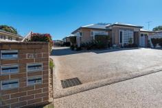 4/41 Tara Street Wilsonton QLD 4350 $309,000 This superbly maintained cared for and immaculately presented unit ticks all the boxes for unit buyers. Lowset back unit in complex of 4 allowing privacy and no vehicles passing your unit. All the features of a home with single lockup garage with internal access plus separate carport and bbq outdoor entertaining can be enjoyed in covered pergola space. A very roomy living area allows plenty of room for a table plus lounge room offering the feel of space. Center to this is a large kitchen with loads of cupboard and bench space and stainless steel appliances and electric cooking. The roomy main bedroom has a ensuite while the other bedroom is serviced by a 2nd bathroom. A very short walk to Wilsonton Shopping Center which is a one stop shop for everyone's needs. This unit has served the current buyer well but it is time she moved on to the next phase of her life . FEATURES: • Air Conditioning • Built-In Wardrobes • Secure Parking..