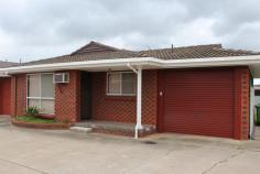 3/410 Kotthoff St Lavington NSW 2641 $169,000 *Whether you are looking for an investment or your first home, look at this comfortable spacious unit in a convenient central Lavington location. * Offering practical accommodation with 2 bedrooms each with built-in-robes and open plan living. * Large kitchen with ample storage, gas heating and wall air-conditioner. * Full bathroom, separate laundry, single lock-up garage with remote, side yard access. * Currently tenanted to a long-term tenant, the perfect property for the investor. If you are thinking of buying or investing for the first time in a good area located in central Lavington close to all shops and public transport, or just walk to the shopping centre, then this is the one.