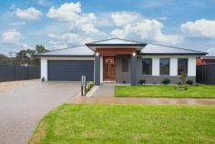 190 Forest Dr Thurgoona NSW 2640 $585,000 An extremely well presented family home situated in the desirable “Fairway Gardens Estate”. A short drive to the Thurgoona Plaza, local schools and the popular Thurgoona Golf Club. The clever floor plan is spacious throughout boasting 38m2 (approx.) under roof and a stylish and elegant décor. Comprising of four (4) bedrooms plus study/office, the master suite with full ensuite including a large free standing bath. An open plan living area incorporating kitchen, dining and family spaces. The ‘hostess’ kitchen features quality ‘Omega’ gas and electric appliances, ample cupboard space and a butler’s pantry. Full family bathroom with additional powder room and a large well-appointed laundry complete the inside of this home. Outdoors offering an undercover alfresco dining area, 3.5m2 side access, low maintenance gardens and surrounds, the 863m2 (approx.) allotment has plenty of space to add a large shed or pool. (S.T.C.A) Other features include: - Refrigerated cooling and zoned heating - Water tank - Double garage with remote and internal entry DISCLAIMER: Whilst every care is taken to supply accurate information our company cannot be held responsible for any incorrect information…