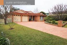 9 Richard St Mittagong NSW 2575 $785,000 A VERY APPEALING BRICK AND TILE HOME OF GENEROUS PROPORTIONS AND QUALITY INCLUSIONS IT HAS BEEN METICULOUSLY CARED FOR AND IS BEAUTIFULLY PRESENTED THROUGHOUT * Tiled entry * Formal lounge and dining (combined) * Stylish kitchen with granite benchtops, electric oven and cooktop, gas connection, rangehood, dishwasher and breakfast bar * Casual meals area with wood fire and sliding door to covered outdoor entertaining area * Sunny family room with bay windows and views to Mt Alexandra * Ducted reverse-cycle air conditioning (zoned) * Gas bayonets in lounge, garage and alfresco area for the bar-b-q * Study area * Four generous bedrooms * Built-in robes (walk-in robe in main) * 2 bathrooms (ensuite to bed 1) * Laundry with door to outside * External retractable canvas blinds on windows * Double garage with auto door and internal access * Landsize: 776m2 SET ON A PRETTY, ESTABLISHED BLOCK FEATURING ROSES, CAMELIAS, SPECIMEN TREES AND A LEMON TREE FOR 'HAPPY HOUR"! IT IS SITUATED IN A QUIET, SUNNY LOCATION AND IS WITHIN WALKING DISTANCE TO THE MITTAGONG MARKET PLACE..