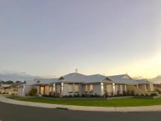 13 Boiler Terrace West Busselton WA 6280 $609,000 This magnificent home has all the extras you require with superb features throughout. Set on a 615sqm corner block - the four bedrooms are all queen sized. The master bedroom has double sliding doors to the alfresco area, a free-standing bath and a large open shower with double shower heads and a laundry chute into the linen cupboard. There is travertine tiling throughout the living area and the kitchen is very large and has an induction cook top and a 900mm electric oven. There is also a feature rock wall and scullery bench space. The lounge area and living room are overlooked by the modern kitchen and most of the window treatments are double roller blinds with sheer for daylight and nighttime block out. There is also a large theatre room and the addition of reverse cycle air conditioning on the outside. There is a double garage with a storage room, resort style backyard with large alfresco, fire pit and a sunken spa. There is side access for a boat or caravan situated with low maintenance and reticulated garden. - Corner block with side access - 4 large bedrooms - Travertine tiles throughout living areas - Large kitchen with induction cooktop and 900mm electric oven - Double garage with side access - Resort style backyard with large alfresco, fire pit and sunken spa..