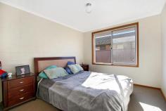 3/614 Hague Street Lavington NSW 2641 $142,500 This neat two-bedroom unit is perfect for someone looking to downsize or add to their investment portfolio. One of only five units in this well maintained complex and situated within close proximity to Lavington CBD, schools and parks this property features: - Two generous bedrooms both with built in robes - Lounge room with air conditioning and heating + separate dining area - Kitchen with electric cooking, exhaust fan, storage and tiled floor - Bathroom with single vanity, separate shower, exhaust fan and separate toilet - Separate laundry with access to private rear yard - Single carport & storage unit - Currently rented to great tenants at $180.00 per week - Council Rates $801.57 per annum + Water Rates $852.45 per annum + consumption