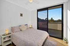 38/70 Hills Street North Gosford NSW 2250 Centrally located in the ever developing and popular North Gosford precinct, a short stroll to Gosford Station, CBD and North Gosford Private & Public Hospitals. This oversized, 2 bed, 2 bath + Study apartment has all rooms opening up onto a large North Facing entertainers terrace. Boasting high ceilings and double secure parking, this stunning apartment will go quickly. • Elevated North facing location. • 2 bedrooms, 2 bathrooms & study. • Master bedroom with en-suite and direct balcony access. • 2.7m high ceilings with crown moulding and floor to ceiling tinted sliding doors with roller blinds and fly screens. • Internal size 86sqm, terrace size 53sqm, garage 27sqm. • Double secure car parking and storage cage. • Full CCTV security and video intercom. • Fast and reliable dual lift access. • Air-conditioning to living areas and ceiling fans in both bedrooms. • Luxury hardwood flooring throughout. • Stone benchtops with peninsula and stone splash-back, natural gas cooktop, electric oven & dishwasher. • Polyurethane soft close cupboards in kitchen and both bathrooms. • Freestanding bathtub, feature wall and floor to ceiling tiling in both bathrooms. • European laundry with built in dryer and stainless-steel sink and tapware. • Outdoor blinds extend the covered living area another 12sqm • Both bedrooms and living areas open out onto a 53sqm entertainer’s terrace with seamless outdoor indoor living. • Expansive communal rooftop terrace with BBQ facilities and water views. • Bus stop at your doorstep. This meticulously maintained 2 year old apartment must be seen to be appreciated…