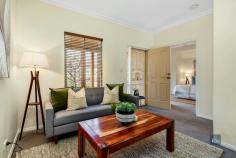 3/34 Wilson Street Prospect SA 5082 $485,000 - $515,000 Nestled down a private driveway and framed by picturesque gardens is this beautifully presented reproduction homette offering an easy care lifestyle. Private and secure with the convenience of having everything at your fingertips - moments away from amenities, public transport, cafes and restaurants in North Adelaide, Prospect Road and the CBD. Boasting a light filled interior and neutral décor throughout, enjoy a separate living room with built in shelves, 3 bedrooms (all feature built-in robes) and all are well serviced by a 2-way bathroom. The open plan living and dining area is adjacent a well-appointed kitchen all overlooking a sunny and private rear garden. Additional features we know you'll enjoy: - Immaculate gardens both front and rear - Automatic watering system - Split system air conditioning and ceiling fans - A double length carport behind an auto roller door - NBN connected Well maintained in a group of only 6 - here is a fantastic opportunity in this most sought after location – this could be the perfect starter, a carefree downsizer or a savvy investment – you could not go wrong. All information provided (including but not limited to the property's land size, floor plan and floor size, building age and general property description) has been obtained from sources deemed reliable, however, we cannot guarantee the information is accurate and we accept no liability for any errors or oversights. Interested parties should make their own enquiries and obtain their own legal advice. Specifications • 3 Beds • 1 Baths • 2 Car Spaces…