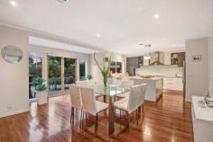 2 Morning Close Sanctuary Lakes VIC 3030 $900,000 - $990,000 The sense of space or the allure of luxury – its difficult to decide which strikes you first as you enter this spectacular home! Whichever aspect impresses you the most, great first impressions will already have been created by the manicured gardens and refined lines of a residence that makes the most of such a sought after Sanctuary Lakes setting. A fabulous hall sets the tone for downstairs dimensions that include a flexible formal lounge and exceptional areas for family living, dining and entertaining defined by polished floors, impeccable taste and faultless presentation. An open-plan kitchen caters to any occasion with ease while paved expanses to the rear make alfresco success a certainty. A generous study completes the fabulous ground level below four upstairs bedrooms accompanied by the main bedroom’s ensuite, a superb semi ensuite central bathroom and a vibrant, versatile retreat. Every modern comfort, great storage and a secure double garage add to the attraction of a highly desirable address featuring second frontage to Sanctuary Lakes North Boulevard, moments from the water, the golf course, schools and shopping.