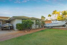 5 Warren Way Exmouth WA 6707 $549,000 • 4 x 2 home • Covered outdoor entertaining area and breezeway • Separate granny flat with en-suite • Bush outlook This tidy 4 x 2 home offers the best of Exmouth living with shady outdoor entertaining areas and a beautiful bush outlook. Double parking at the front of the house covered with shade sails will keep vehicles out of the elements and there is a storage room for your convenience. The lounge and dining areas flow into the covered outdoor entertaining area and breezeway allowing you to entertain in comfort on balmy Exmouth evenings whilst enjoying the garden. This lovely home features 4 bedrooms including a private granny flat boasting its own private entrance, en suite and walk in robe, perfect for enjoying extra peace and quiet or for accommodating visitors. There is a modern kitchen, separate laundry and room beside the house to park a trailer-able boat or camper. This has to be viewed to be appreciated. To view or for more information, phone exclusive listing agent Victoria Moore on 0447 480 264.