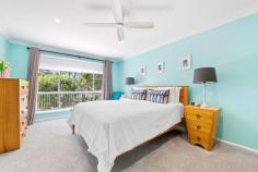 21 Sylvania Road Umina Beach NSW 2257 This unique hillside home is perched high above the neighbouring properties, with 4 bedrooms, a study room and 4 bathrooms, all within a few minutes walk to the golden sands of South Umina Beach. On the ground level is a single garage with a large workshop and under house storage, then up to the next floor is a formal entry from the porch, a large living area with a wet bar and a main bedroom with an ensuite and walk-in wardrobe. Outside and under house on this same level, is an external study room and a 4th bathroom/combined laundry with a staircase up to the backyard. On the highest level are 3 more bedrooms with built in wardrobes, including a 2nd main bedroom with an ensuite, a main bathroom, a huge living room leading out onto the deck with a lovely North East aspect and a small ocean view, a modern kitchen with a separate dining area that leads out to the back deck and the lovely terraced backyard. With solar panels to almost eliminate power bills and being literally a few hundred metres walk to the beach, this home is in the prime sought after pocket of South Umina Beach, so don't delay to call Phil McCord now on 0417 260056 to arrange an inspection of this unique cascading home.