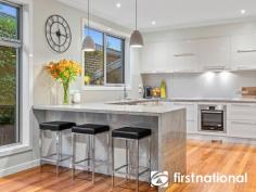 14 Bushlark Court Berwick VIC 3806 $950,000 - $1,020,000 The striking contemporary façade of this superb elevated family home gives you but a hint of what lies beyond. Inside totally modern finishes compliment the homes cleverly arranged living zones to accommodate the entire family’s needs. There are 4 bedrooms all with walk in robes, the main bedroom offers a balcony with stunning views towards the city lights! On the lower level there is direct street access to the retreat area; perfect for a home office. The thoughtfully designed kitchen with a waterfall stone bench and custom cabinetry is located in the central hub of the home overlooking the family room which features an aesthetically pleasing gas log fireplace. There is also a dining/rumpus/games room on this level; both areas merge seamlessly with the alfresco entertaining area via double glazed sliding doors. The fantastic entertainment focused rear garden offers a wonderful private setting. Outdoors there is side access for the caravan/boat or additional vehicles. The impeccably landscaped gardens are low maintenance and drought tolerant. Importantly the property is superbly positioned in the highly sought “Bellbird Estate” one of Berwick’s very best locations! • Key Features • Built in Robes • Dishwasher • Fire Place • Floorboards • Hot Water Gas • Rumpus Room • Workshop • Balcony • Courtyard • Deck • Fully Fenced • Outdoor Entertainment • Remote Garage • Secure Parking • Air Conditioning..