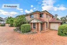 33/39 Regentville Road Glenmore Park NSW 2745 $550,000 This townhouse is situated in a great complex with a shared pool in the common area and is within close proximity to Glenmore Park Town Centre, parkland, local primary, high schools and is complimented by the following features: * Lounge room with split system air conditioning * Dining area off neat kitchen with gas cook top and electric oven * 3 bedrooms with the main offering a walk in robe and ensuite * Built in robes to other 2 bedrooms * All 3 bedrooms have split system air conditioning units * Internal laundry with separate 3rd toilet * Garage with internal access * Currently tenanted returning $410pw * Vacant possession possible if required