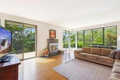 2 Dawson Street Somersby NSW 2250 Nestled on a very quiet, 4.25-acre block about 5 minutes’ drive from the Somersby Industrial Estate and the M1 and approximately 35 minutes to Wahroonga and 10 minutes to Gosford, this expansive & elegant home flows over two levels. The main entry level offers 3 large living areas, beautiful kitchen, 4-bedrooms (main with ensuite & walk-in robe) and an oversized double garage and workshop. The living areas flow out to a wide, wrap around concrete verandah and floor to ceiling windows capture superb forest views. The upper level has high ceilings and combustion fire and split air conditioning for year round comfort. Downstairs is a vast rumpus room complex with adjacent toilet, large laundry and two more separate, multipurpose rooms, all flowing to undercover, outside living/entertaining areas. There are additional useful storage rooms on this lower level. The land is semi-cleared with low maintenance gardens, open lawns and multiple benched areas and tracks through rainforest slopes. A walkway leads down the escarpment to Narara and nearby schools. Features: • Air Conditioning • Balcony • Open Fire Place • Outdoor Entertaining • Rumpus Room • Water Tank.