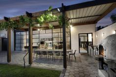 33 Alpha Road Prospect SA 5082 $1,850,000 - $1,950,000 Inspections strictly by private appointment only. Please contact Marina Ormsby on 0488 183 521 for viewing times. With a façade that is defined by irresistible period style, this Enoki designed totally refurbished Gentleman's Bungalow delivers unrivalled appeal in a desirable Prospect location. Set on a generous allotment of over 1000sqm (approx.) retaining classic stonework and a tessellated return verandah providing just a hint of features from its era. Introduced by an L-shaped hall revealing a world of contrast and style. American Oak floors, a spider pendant light, carriage doors to the games room, well proportioned dreamy bedrooms – the master features a generous walk-in robe and lavish ensuite bathroom with smoke glass shower screen and black porcelain his-and-hers basin. The impressively proportioned living room is open and airy – an exciting space that's made for everyday living and entertaining alike. Gourmet kitchen with Falcon dual electric oven and gas hotplate, American Oak bench, a dual IT work station, a built-in bar area and adjacent scullery / laundry ensuring every day utilities are at your finger-tips. Custom black steel glazing floods this area with natural light and opens out to create a seamless flow for indoor and outdoor living. The vine covered pergola is well serviced by built-in rotisserie and gas plate BBQ plus wood pizza oven is yours to enjoy while overlooking the in-ground solar heated mineral pool. A stunning and unique home extended with practicality in mind dynamically styled for today's modern lifestyle. Positioned in this dress-circle location where you are strolling distance of the entertainment scene, Prospect Oval, parks and playgrounds, North Adelaide and the CBD - an opportunity not to be missed. - Secure electric gate, intercom, camera and security - Rain chains - Designer light fittings throughout - Custom cabinetry throughout - Built-in robes and feature shelving in bedrooms 2 and 3 - Main bathroom features imported French freestanding bath, marble floors and double porcelain basin - Custom laid traditional Winkleman tiles - Scullery/laundry with 6.9m bench - Garage with auto roller door All information provided (including but not limited to the property's land size, floor plan and floor size, building age and general property description) has been obtained from sources deemed reliable, however, we cannot guarantee the information is accurate and we accept no liability for any errors Specifications • 3 Beds • 2 Baths • 3 Car Spaces • Land area is 1003sqm..