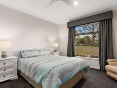 35 Kareen Court Mansfield VIC 3722 $970,000 • Luxurious North facing brick home set on generous 5963m2 (1.5 acres) allotment • Opportunity to further subdivide the land STCA once covenant lifts Dec 2020 • Huge shed with 3 phase power, fully-lined roof, 3 roller doors & open end bay • The magnificent kitchen is the heart of the home with quality stainless steel appliances • Expansive open plan living & dining area flows seamlessly out to undercover alfresco • Lavish parent's wing includes a huge master suite plus a separate sitting/TV area • At the opposite end of the home 3 additional bedrooms all with robing • Spacious main bathroom with shower & bath with separate toilet • Keep comfortable all year round with ducted heating & cooling throughout • Sit back & enjoy the ambience of the crackling wood heater in the cooler months • Laundry with walk in linen/storeroom & concrete pathway to clothesline • Energy efficient with double glazed windows, solar HW, north facing & good insulation • Remote control double garage with direct internal access into the house • Established nectarine, apple, fig, lemon, olive, plum, peach & cherry trees • Fantastic position in a quiet court, minutes to High Street with all town services..