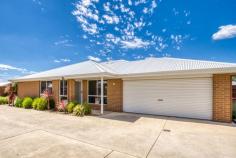 16 Pech Avenue Jindera NSW 2642 $299,000 Set in the lovely town of Jindera is this immaculate, modern & spacious 2 bedroom townhouse with plenty of parking & loads of features. You are greeted to a large sun-filled lounge & both bedrooms include a double robe & ceiling fan. The kitchen is crisp, clean & gloss white with gas & electric cooking overlooking a large tiled family meals area. A full bathroom & a separate laundry with good storage add to the comforts Step outside to a fully under cover outdoor living area & you'll not have to lift a finger as you sit & enjoy the low maintenance & private yard. The double garage has internal access, remotes, rear roller door plus a handy extra car bay for visitors, trailer, boat etc Best of both worlds with all the amenities of Albury City close by while enjoying the layback country town lifestyle Hurry, this townhouse has it all!
