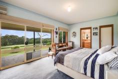 1 Debenham Road North Somersby NSW 2250 Sitting atop the beautiful Somersby Plateau and set back from the road, along a tree lined driveway, is this glorious 22 acre equine property with multiple lush paddocks and extensive horse facilities along with a gracious, warm and comfortable Australian country homestead. The property has two street access and there are DA approved plans for a separate dwelling and shed. The home exudes a light filled warmth and level of comfort that reflects the owners’ good taste and offers a spacious main bedroom with a beautifully renovated ensuite and walk in robe, two large additional bedrooms with built-ins, and a vast rumpus/4th bedroom with newly renovated bathroom facility and an office/study with northerly aspect near the main entrance. Huge main bathroom with separate bath and shower, toilet and double vanity area with direct access to the pool deck. The main bedroom suite and lounge flow on to the east facing covered verandah with beautiful views over the paddocks to the east. There are multiple living areas both internally and externally, high ceilings and a well-appointed swimming pool/spa complex. The home is air-conditioned and there is a feature open fire place in the lounge room area. The central living spaces are well connected with an open plan feel and enjoy great views of the many beautifully established gardens. A large main bathroom complex, oversize laundry and mud room complete the picture. Extensive solar panels are fitted and connected to a net meter for minimum power bills and there is solar hot water with mains back-up. Except for the two conservation corridors, the property is clear. Two dams are situated in these areas and receive both spring water and overland flow and are at the head waters of Narara Creek. Water supply is from both rain and bore water and is delivered to all 14 paddocks – 3 large and 11 smaller. There are currently 12 horses on the property in the electrified, well fenced paddocks with their own shelters. The property has carried as many as 22 horses. Water is available to all paddocks. Drainage across the entire acreage ensures ground water flows are directed away from open pasture areas. There are multiple sheds for workshops, machinery storage, feed and general use. A concrete half cricket pitch is available for endless hours of practice and fun! This is a unique property at a beautiful location, just around 5 minutes to the M1, 10 minutes to Kariong, 15 minutes to Gosford and about 30 minutes to Wahroonga. It is on the doorstop of all the great facilities the Central Coast now has to offer, including state of the art Hospitals, Schools, Shopping Centres – and of course NSW’s most beautiful beaches and waterways. There is currently a substantial income stream from agistment of paddocks to a race horse trainer.